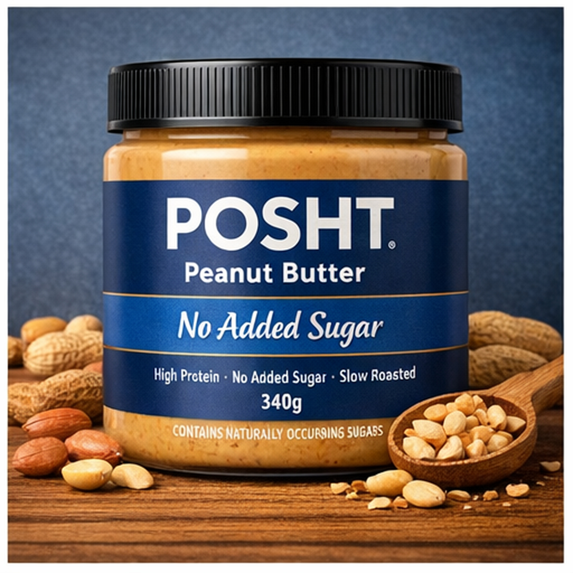 POSHT No Added Sugar 340g